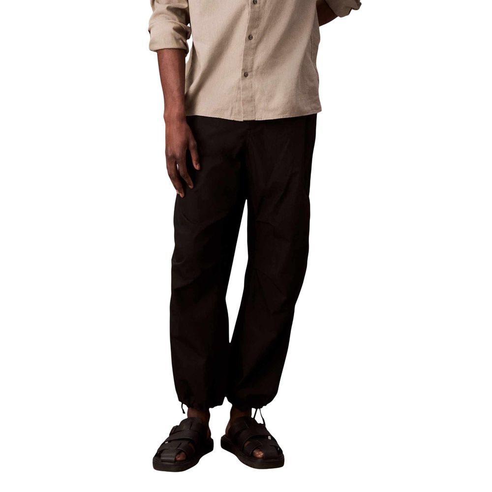 Black Cotton Joggers (Workout Pants) mens luxury fashion - Mens Edit