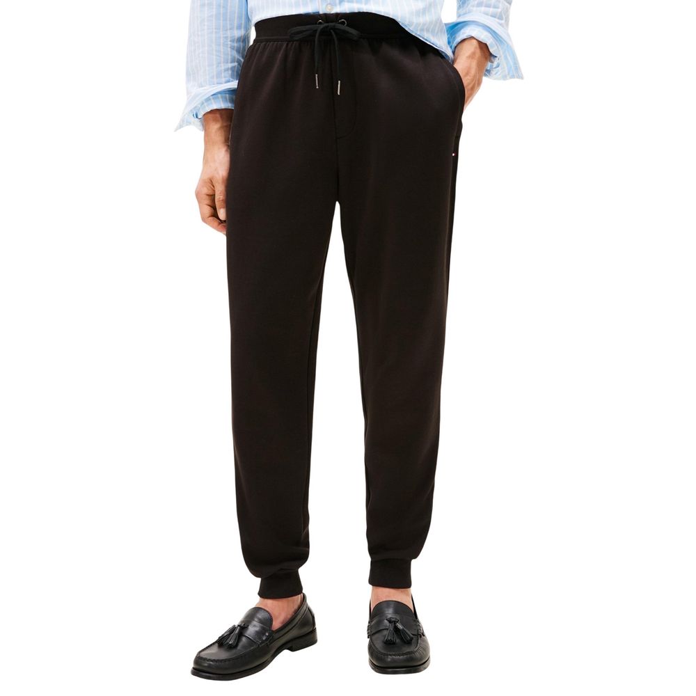 Black Cotton Joggers (Workout Pants) mens luxury fashion - Mens Edit