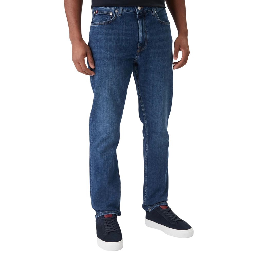 Tommy Hilfiger Μπλε Βαμβακερό Τζιν Χαλαρής Εφαρμογής