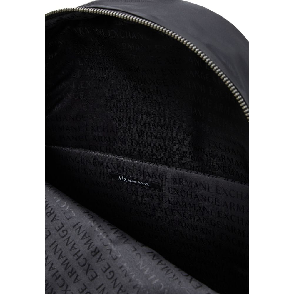 Armani Exchange Polyamide Backpack in Black