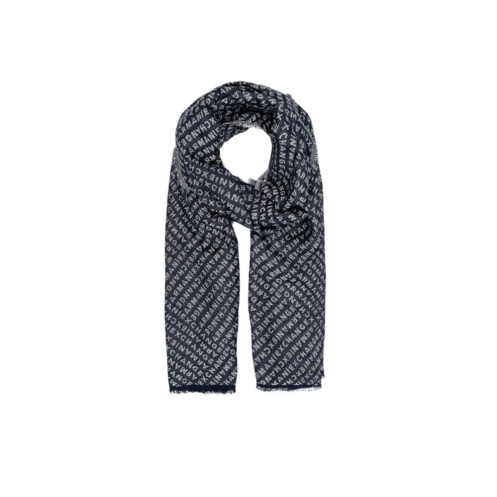 Blue Viscose Scarf mens luxury fashion - Mens Edit