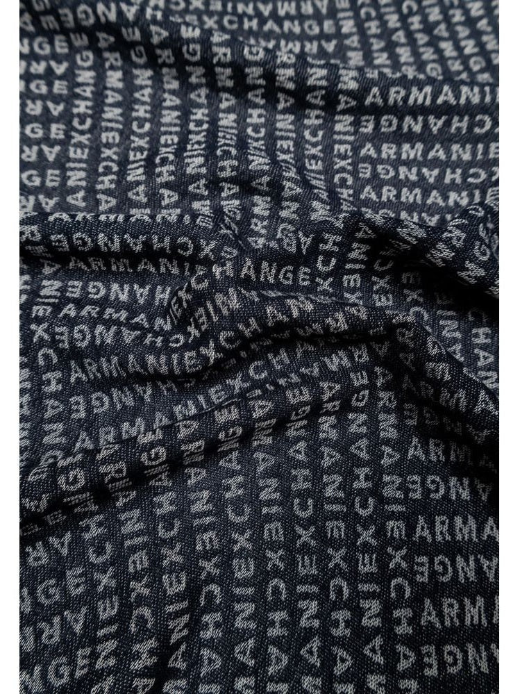 Armani Exchange Scarf Cotton-Viscose Logo