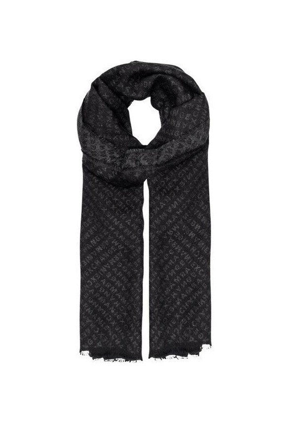 Armani Exchange Scarf Cotton Viscose Textured