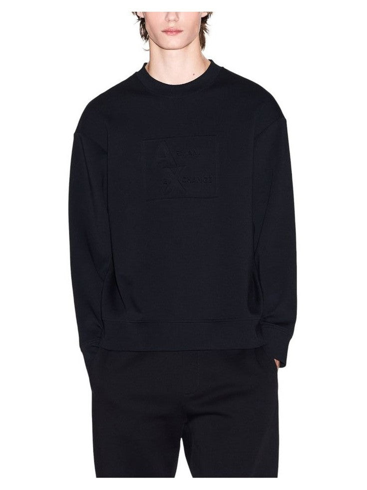 Armani Exchange Sweatshirt Cotton Jersey Logo