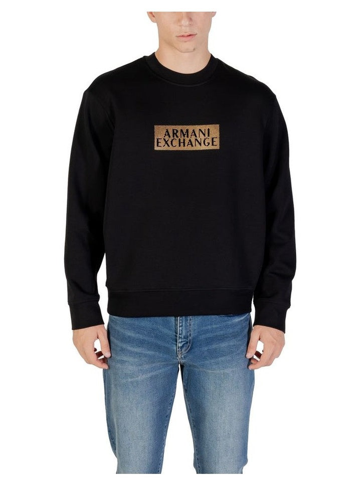 Armani Exchange Sweatshirt Cotton Two Tone