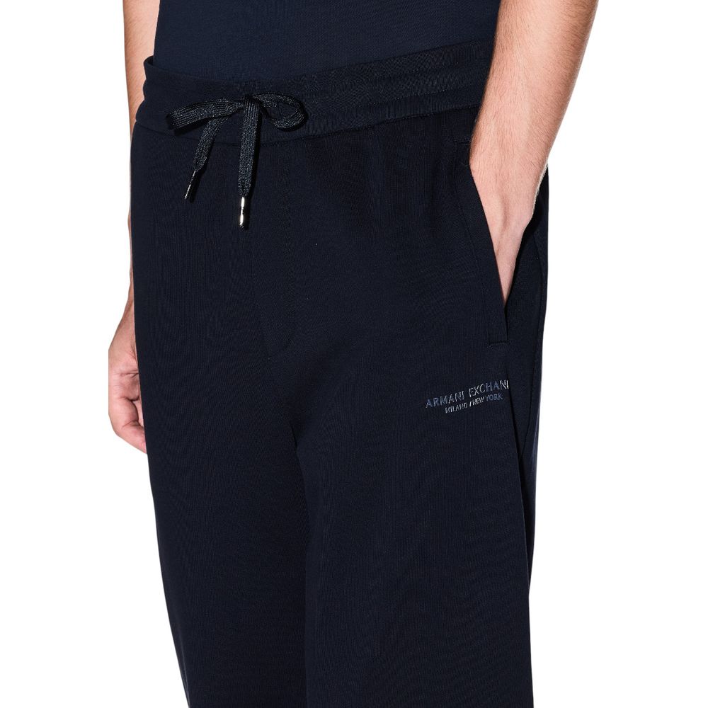 Armani Exchange Cotton Joggers in Blue