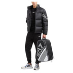 EA7 Emporio Armani Black Cotton Blend Sweatshirt