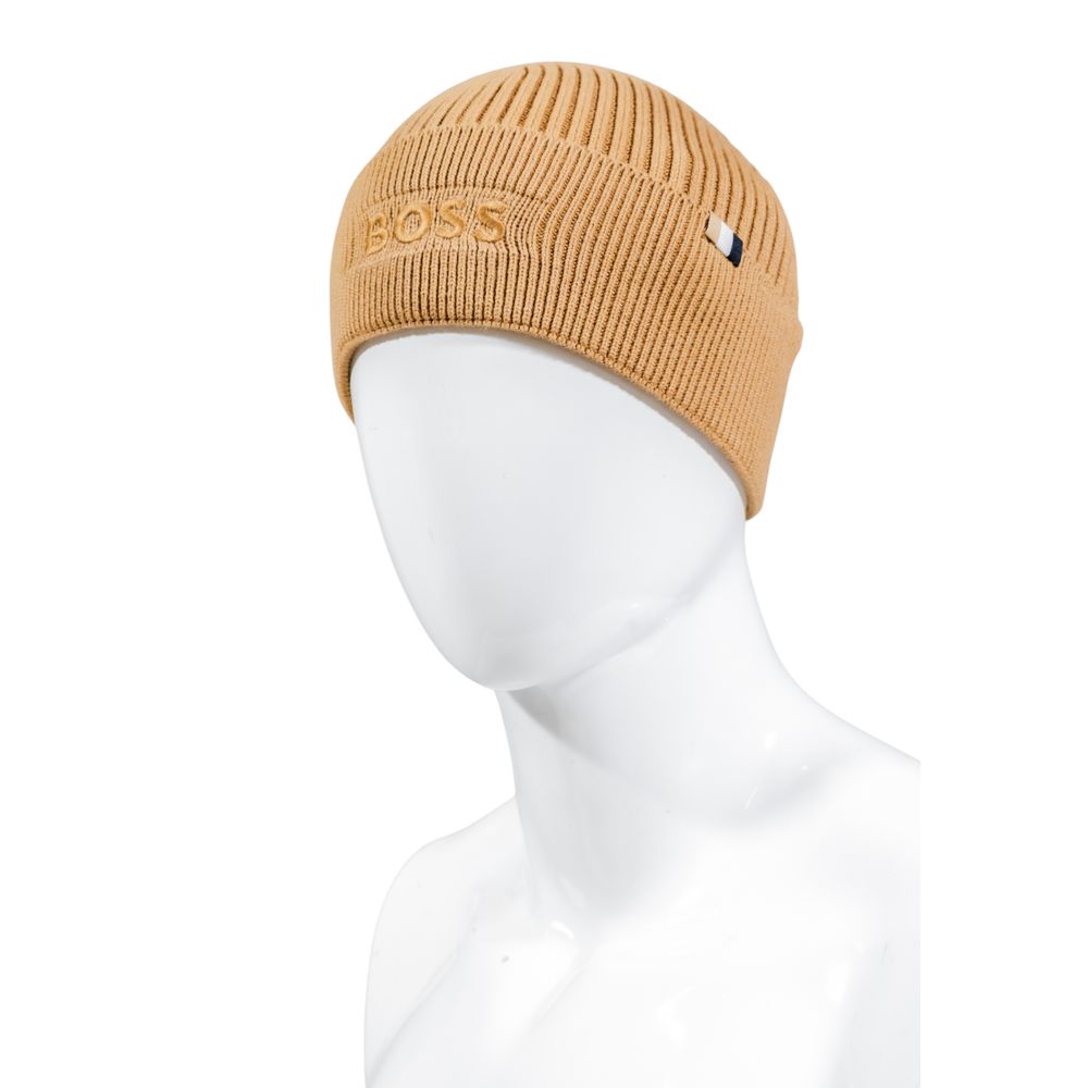 Hugo Boss Cotton Cap in Beige