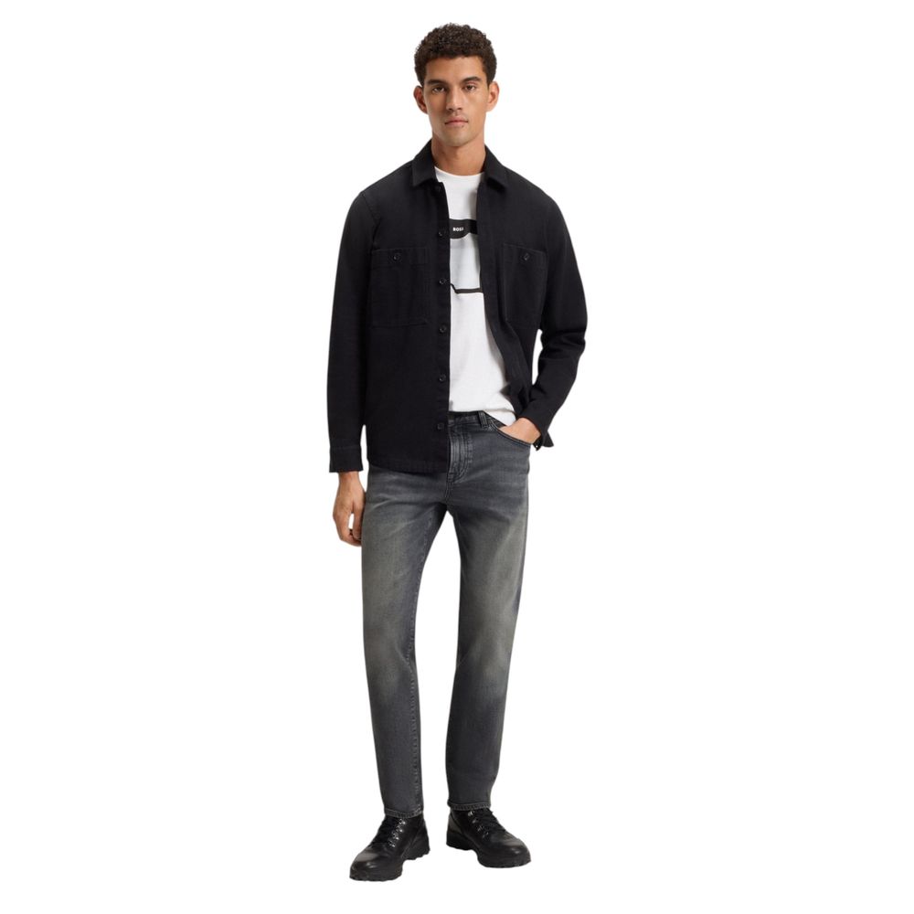 Hugo Boss Relaxed Fit Jeans in Grey