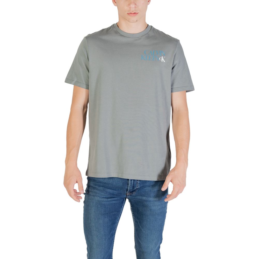 Gray Cotton T-Shirt mens luxury fashion - Mens Edit