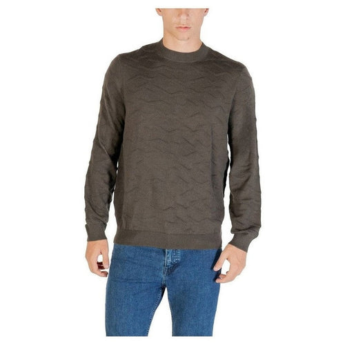 Armani Exchange Green Marabou Men's Sweatshirt - Designer | Mens Edit