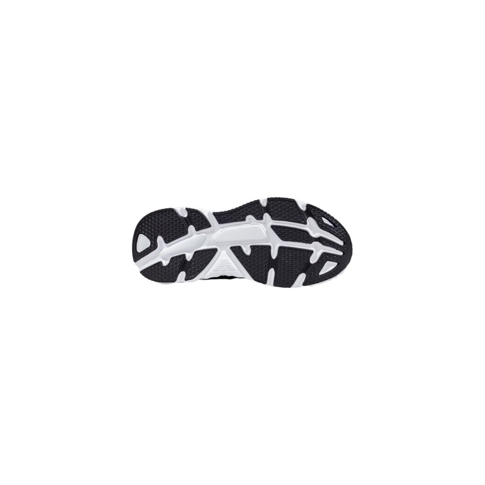 EA7 Emporio Armani Polyester Sneakers in Black and White