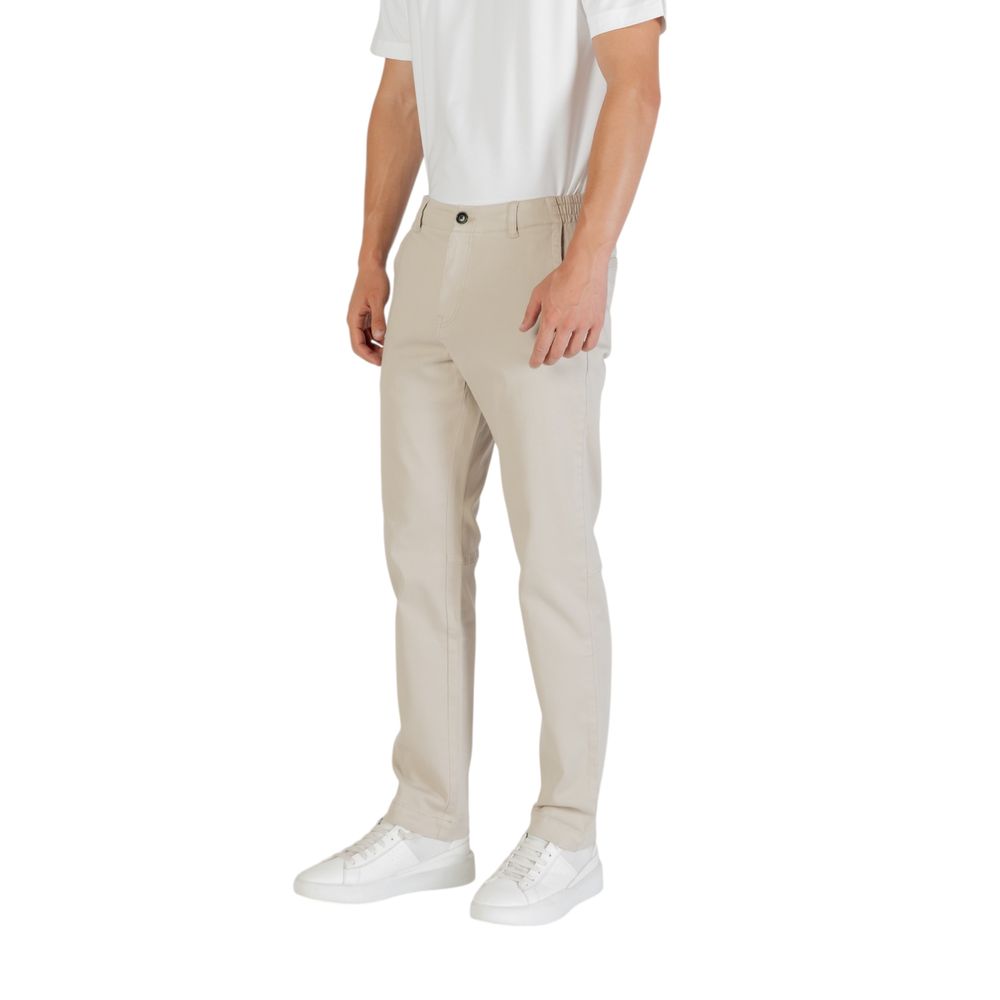 Hugo Boss Polyester Casual Trousers in Beige