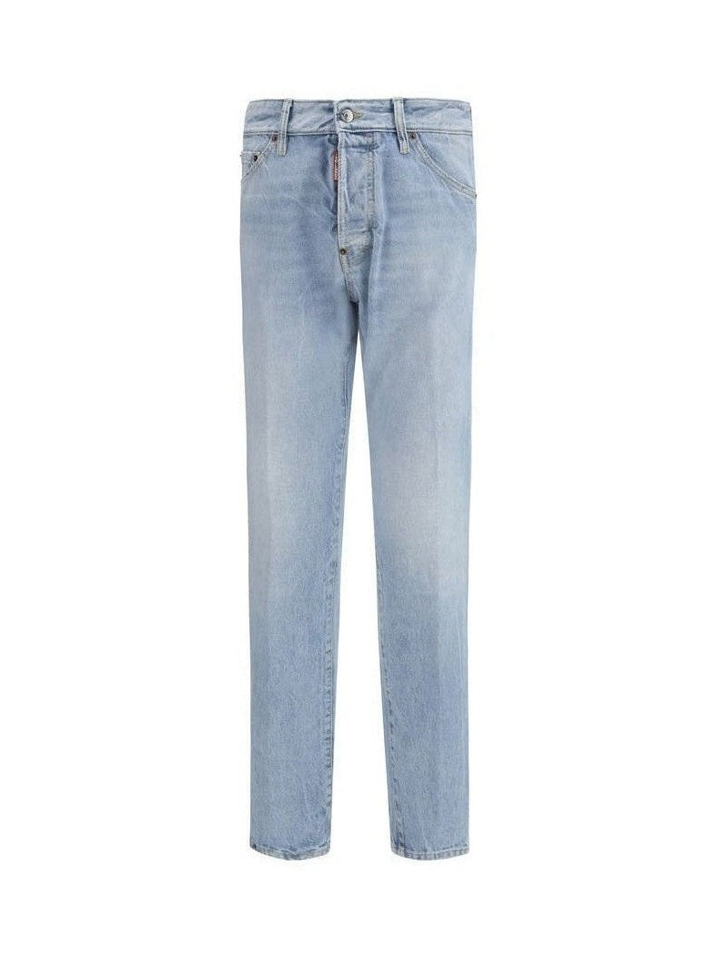 DSQUARED2 Tailored Straight Jeans HundredPercentOrganicCotton
