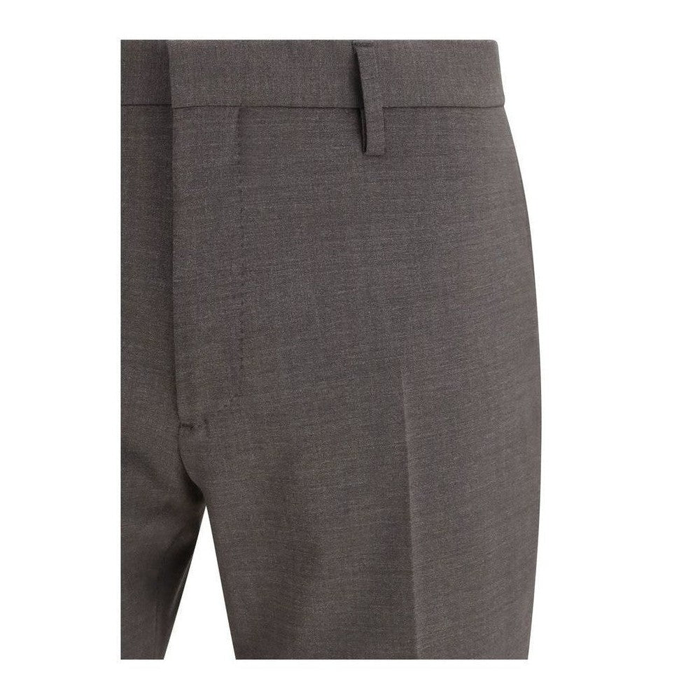 Dsquared² Fleece Wool Two-Piece Suit in Gray