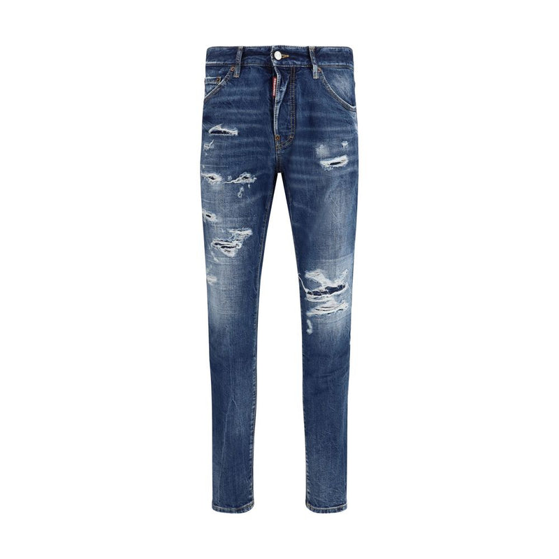 Dsquared² Slim Fit Jeans in Blue mens luxury fashion - Mens Edit