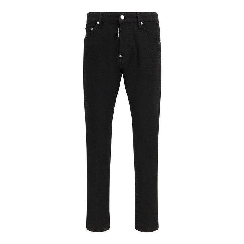 Dsquared² Black Cotton Slim Fit Jeans mens luxury fashion - Mens Edit