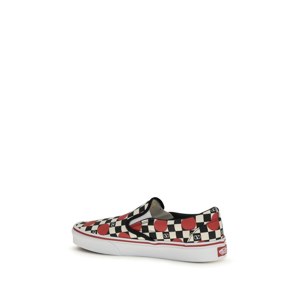 Valentino Garavani Βαμβακερά Sneakers Low-Top σε Πολύχρωμο