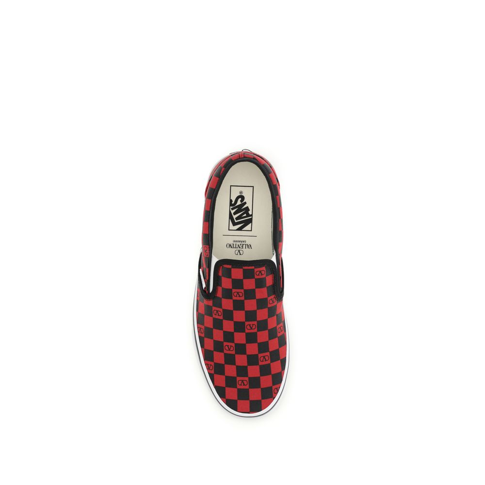 Valentino Garavani x Vans Cotton Sneakers in Multicolor