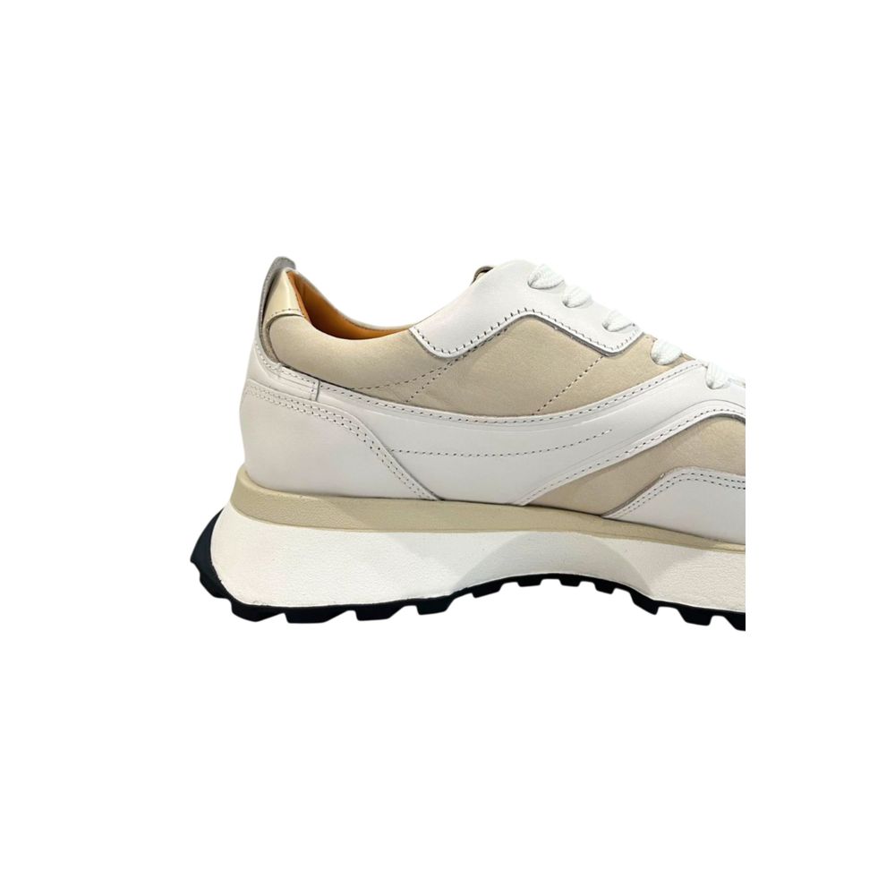 Hugo Boss Leather Sneakers in White