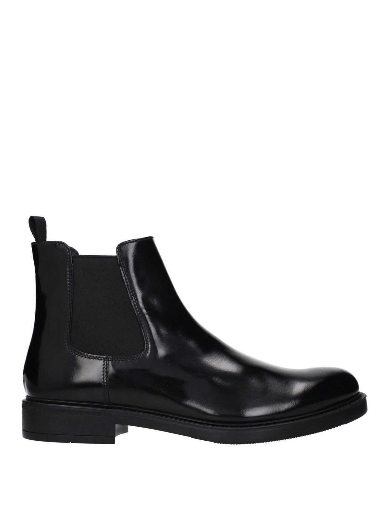 Prada Black Leather Ankle Boots 1 — MENS EDIT Designer Boots mens luxury fashion - Mens Edit