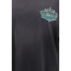 Βαμβακερό T-shirt Amiri Chateau Crest σε Μαύρο