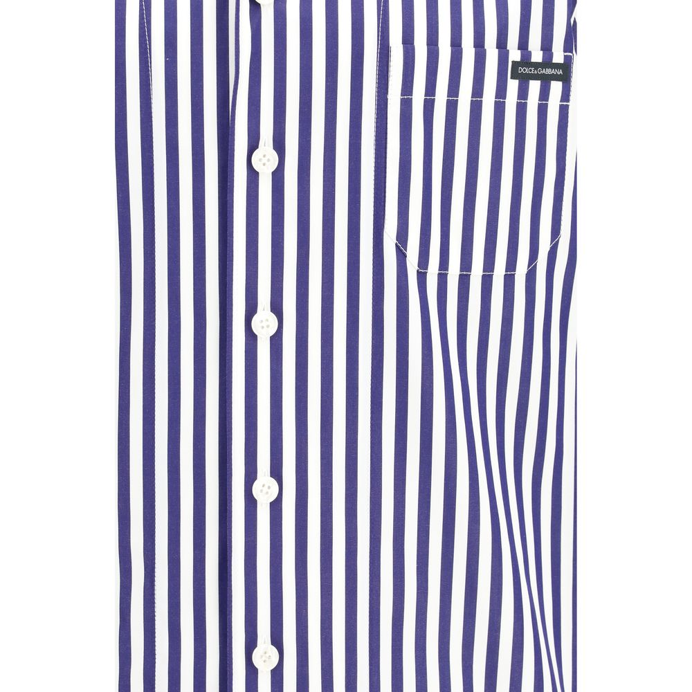 Dolce & Gabbana Cotton Bowling Shirt in Multicolor