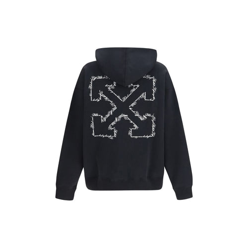 Black Cotton Sweatshirt
