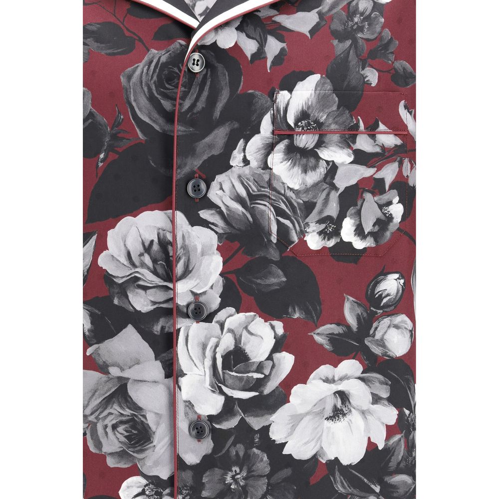 Dolce & Gabbana 100% Silk Shirt in Multicolor