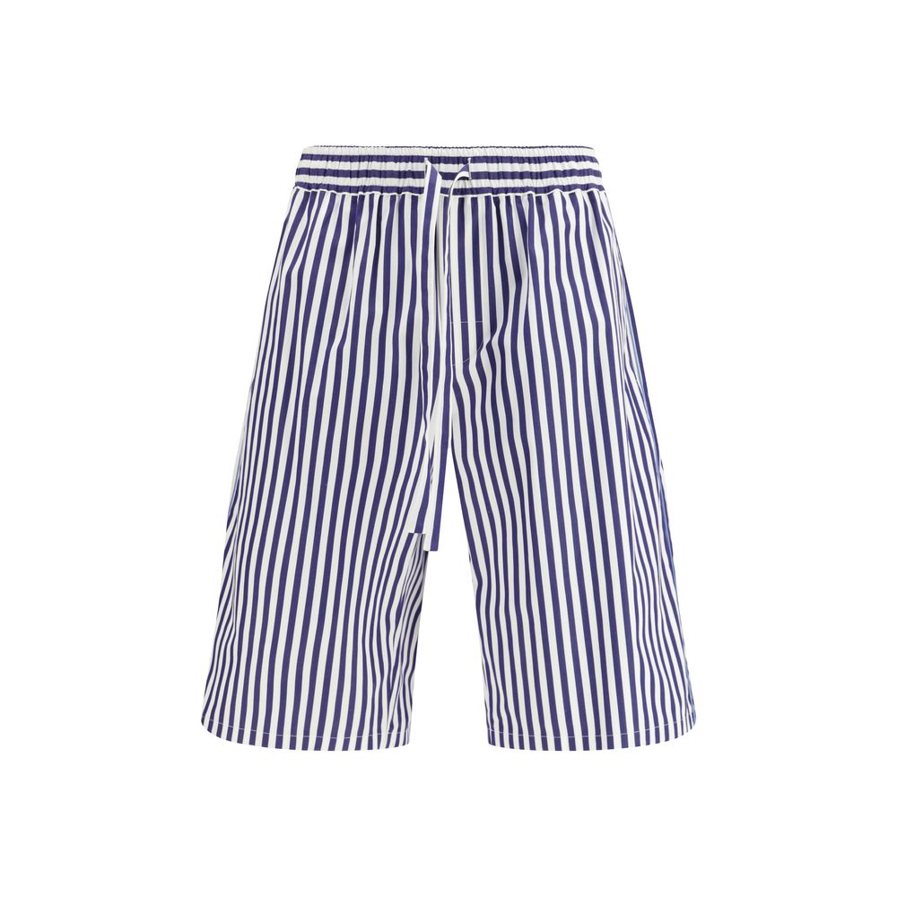 Multicolor Cotton Bermuda Shorts mens luxury fashion - Mens Edit