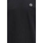 Philipp Plein Black Cotton Hoodie Sweatshirt