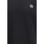 Philipp Plein Black Cotton Sweatshirt
