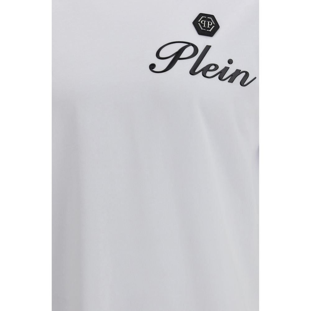Philipp Plein White Cotton Jersey T-Shirt