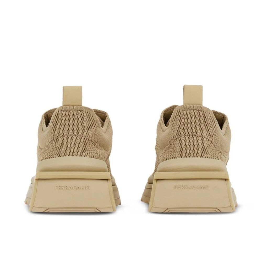 Ferragamo Fabric Sneakers in Beige