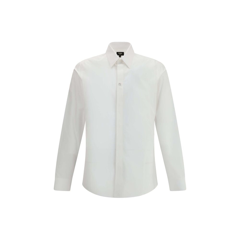 White Cotton Dress Shirt mens luxury fashion - Mens Edit