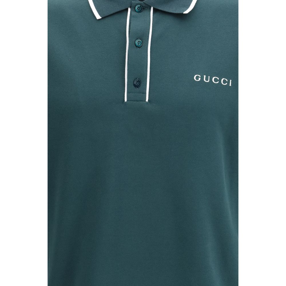 Gucci Βαμβακερό Bicolor Polo