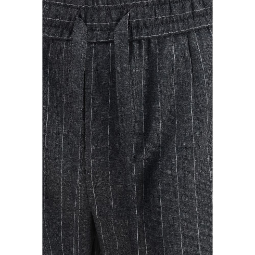 Dolce & Gabbana Wool Trousers in Grey