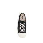Moschino Low Top Cotton Sneakers in Black