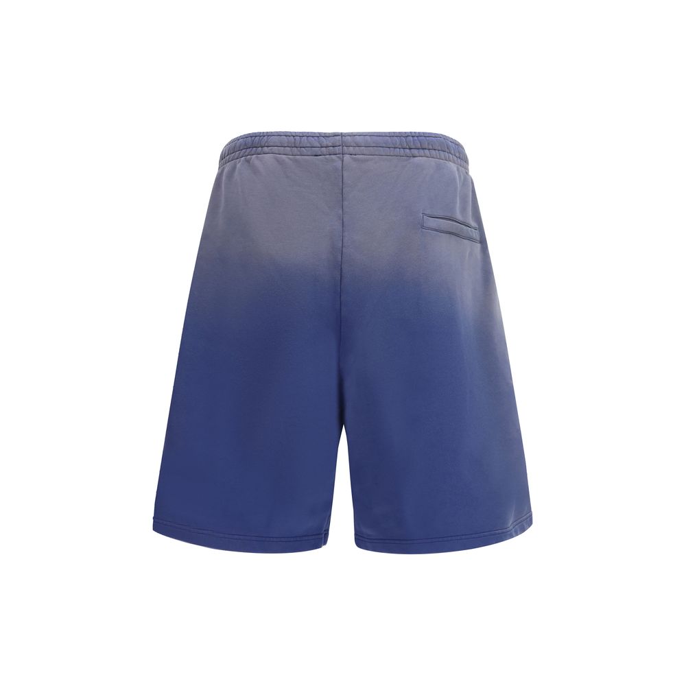 Moschino Bermuda Shorts Cotton Gradient Fade