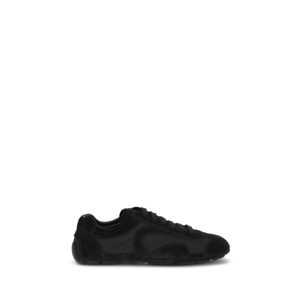 Prada Calfskin Leather Athletic Sneakers mens luxury fashion - Mens Edit