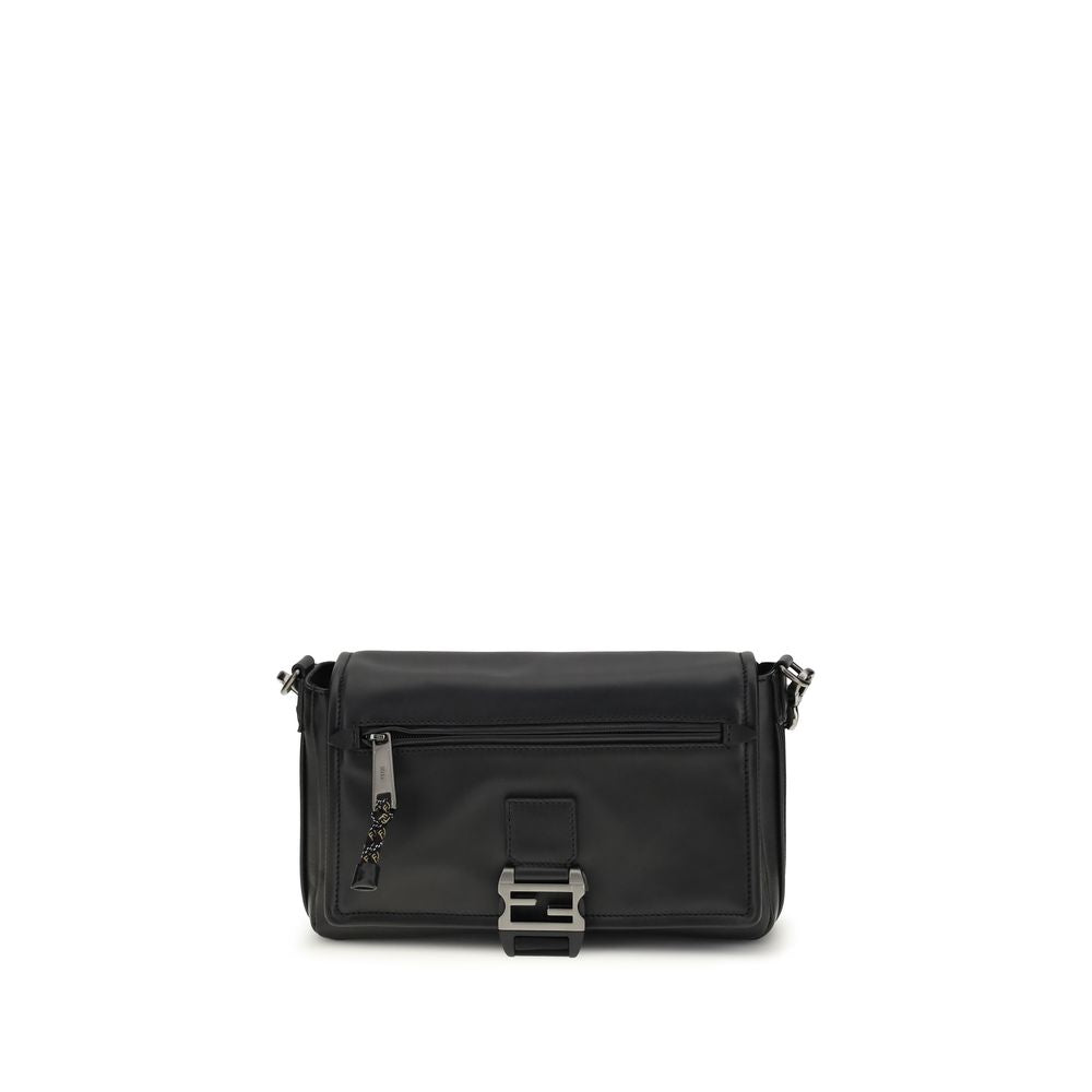 Fendi Flux Messenger Bag in Calf Leather