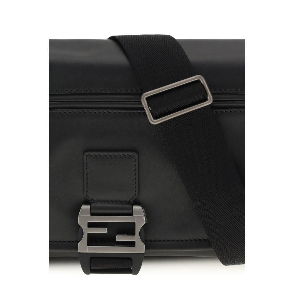 Fendi Flux Messenger Bag in Calf Leather