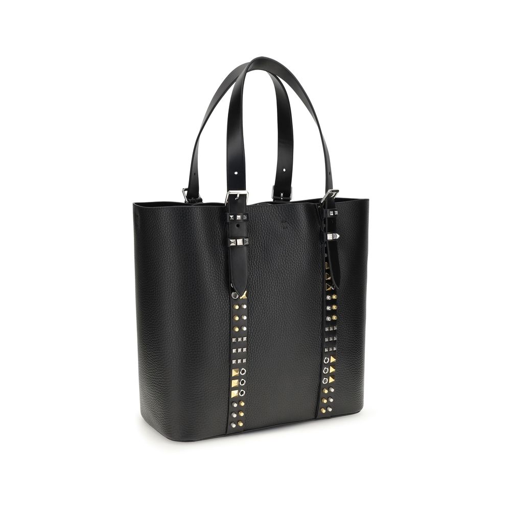 Valentino Garavani Rockstud Medium Tote Bag in Calf Leather