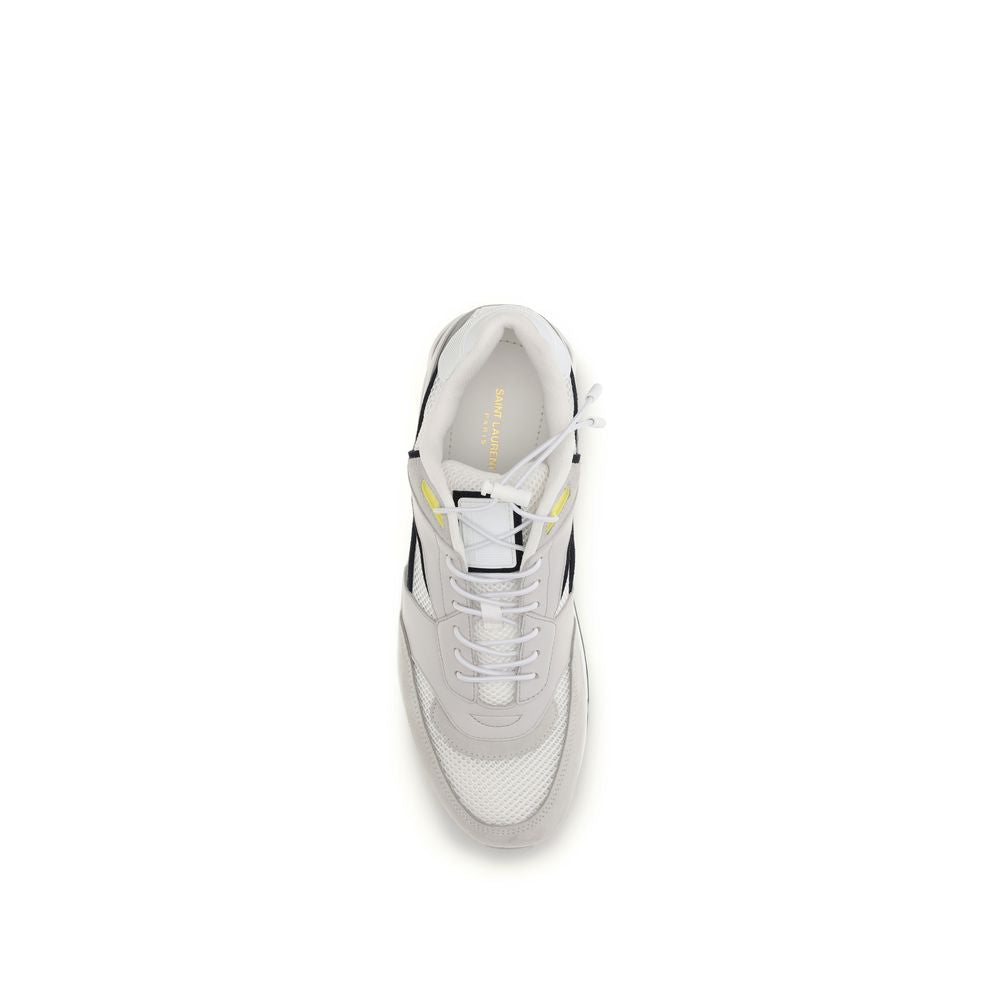 Saint Laurent Bump Low-Top Sneakers in Multicolour Calf Leather