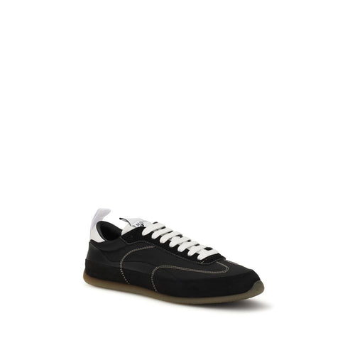 Alexander McQueen Calf Leather Low-Top Sneakers