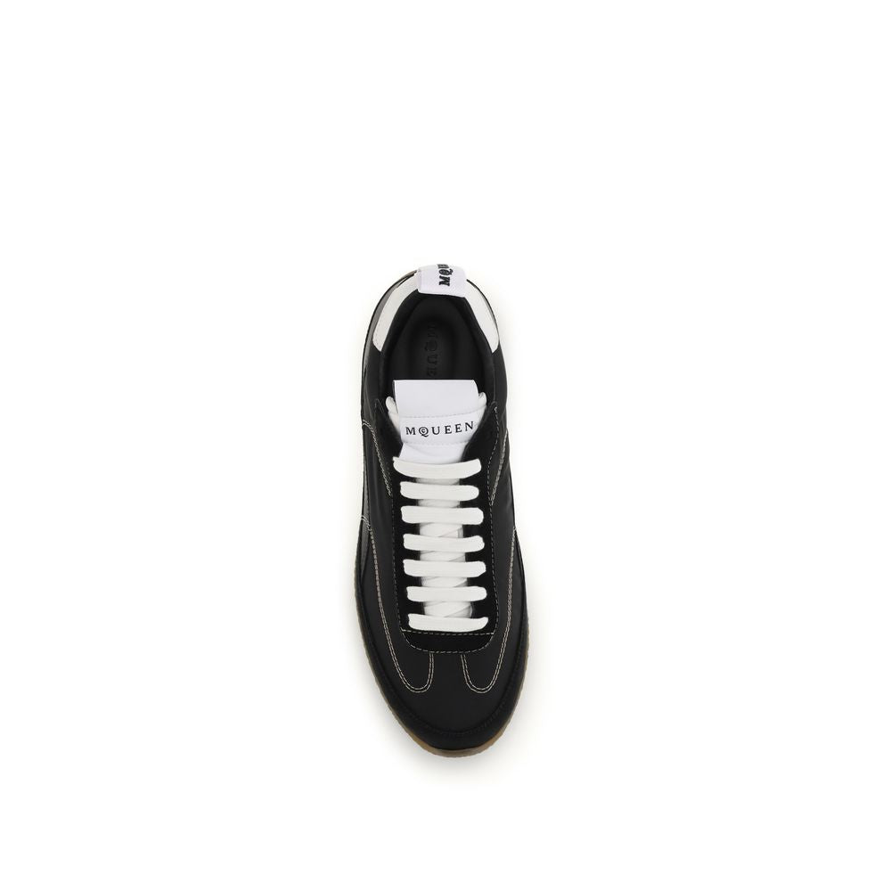 Δερμάτινα sneakers Alexander McQueen σε Μαύρο