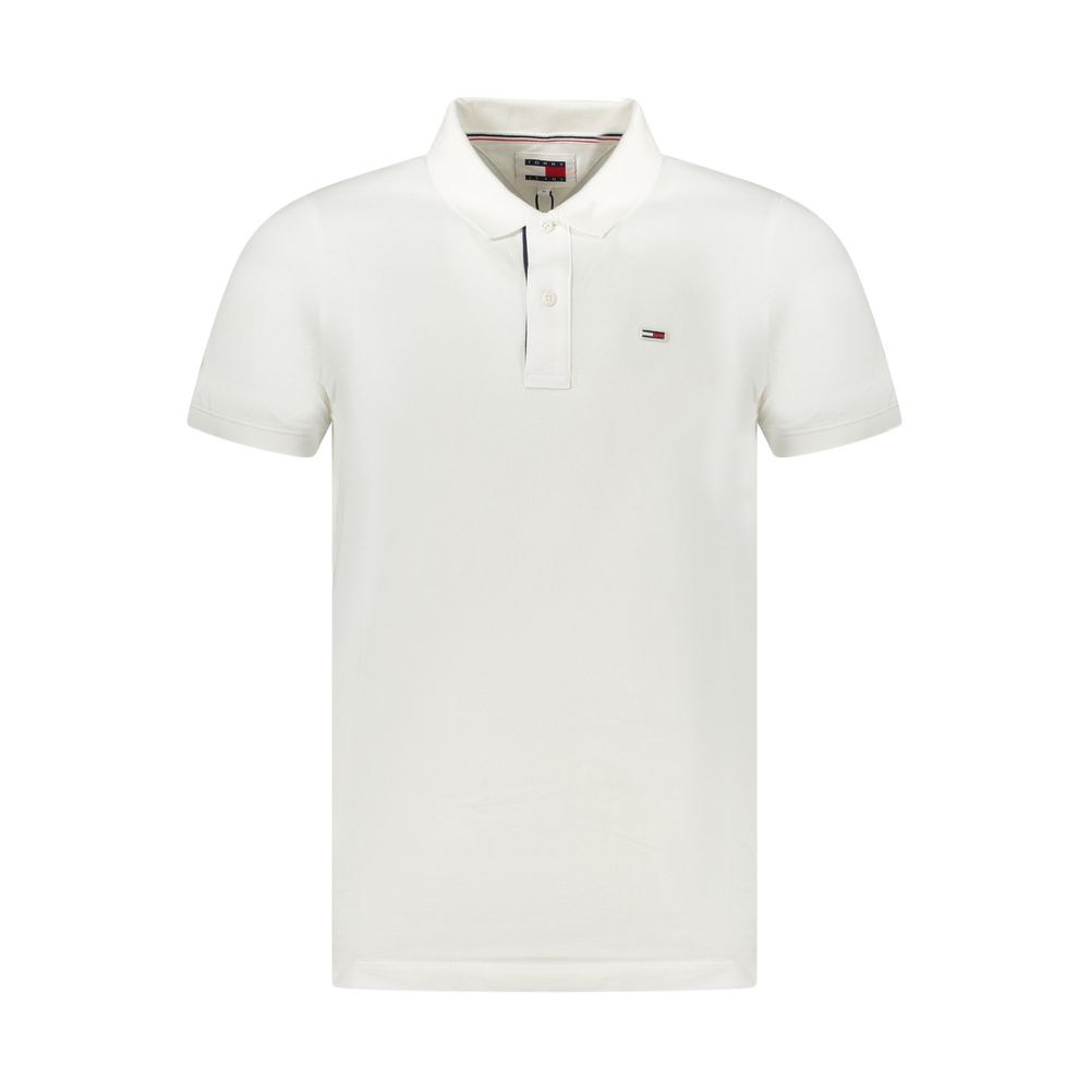 Tommy Hilfiger Λευκό Βαμβακερό Polo