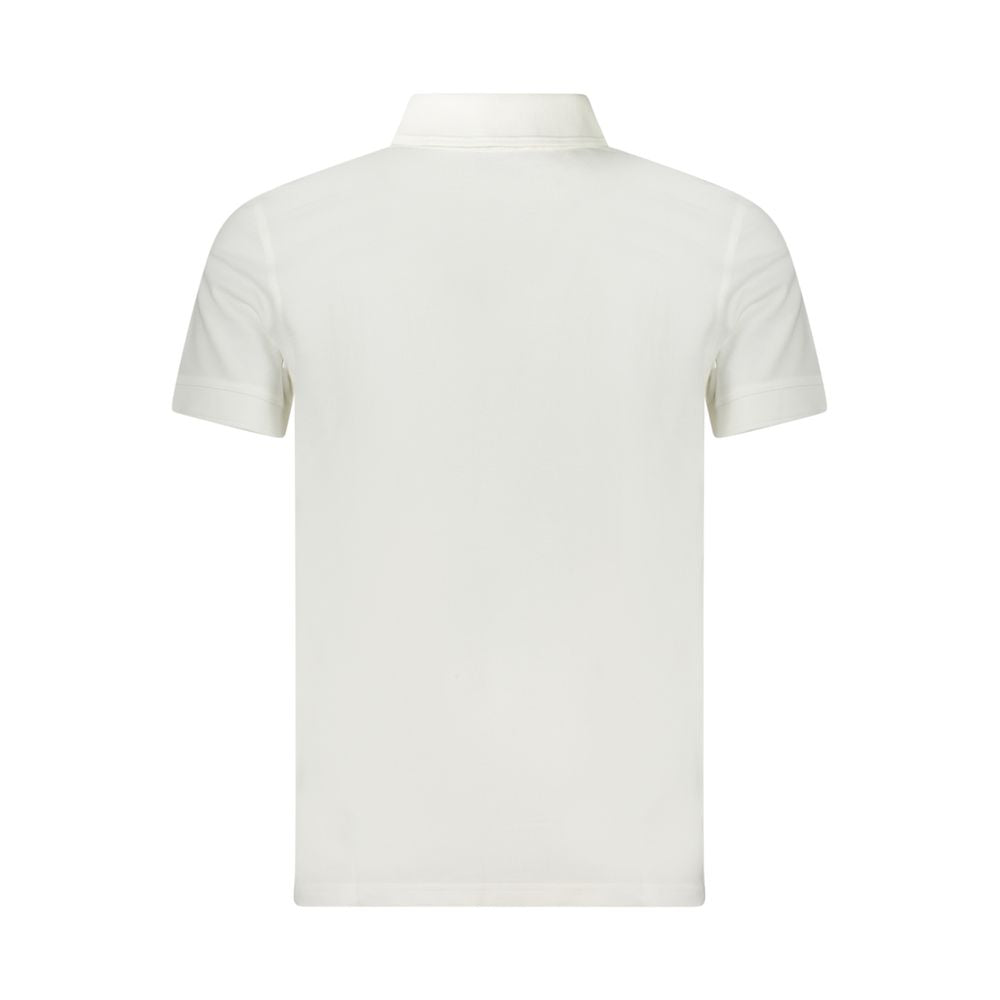 Hugo Boss 100% Cotton Polo Shirt in White