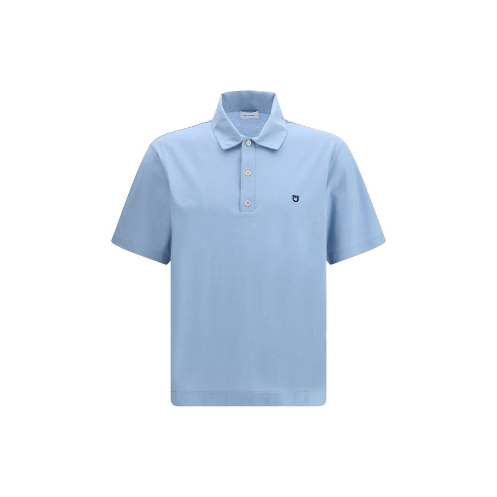 Ferragamo Cotton Jersey Polo Shirt Gancini mens luxury fashion - Mens Edit