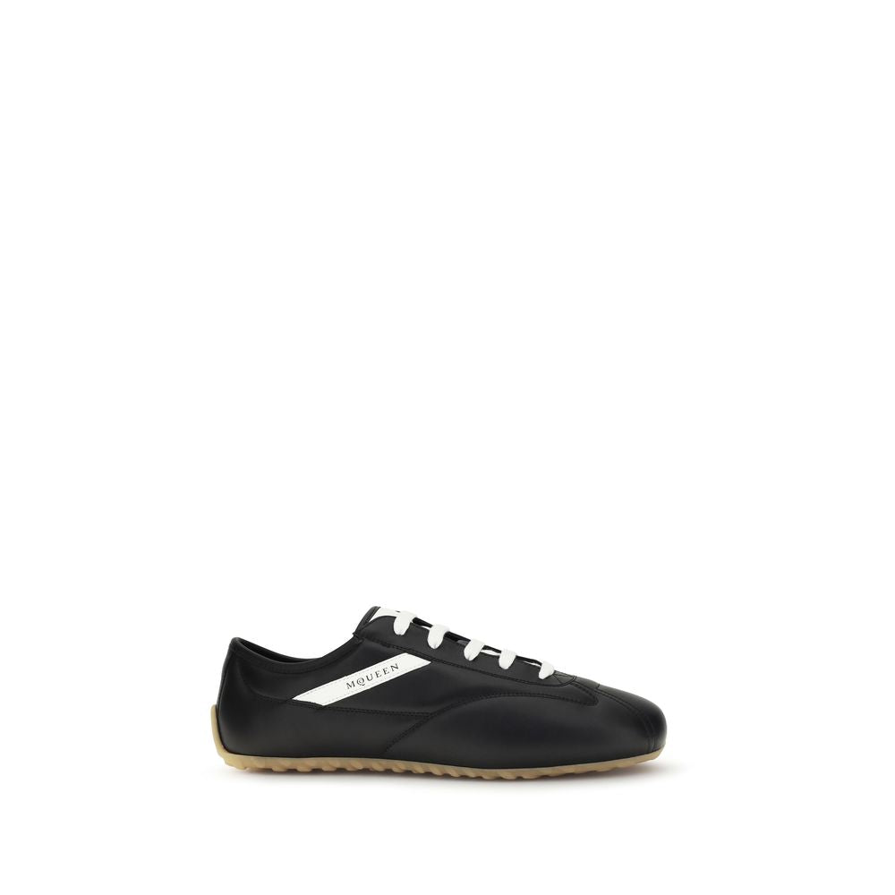 Alexander McQueen Leather Low Top Sneakers mens luxury fashion - Mens Edit
